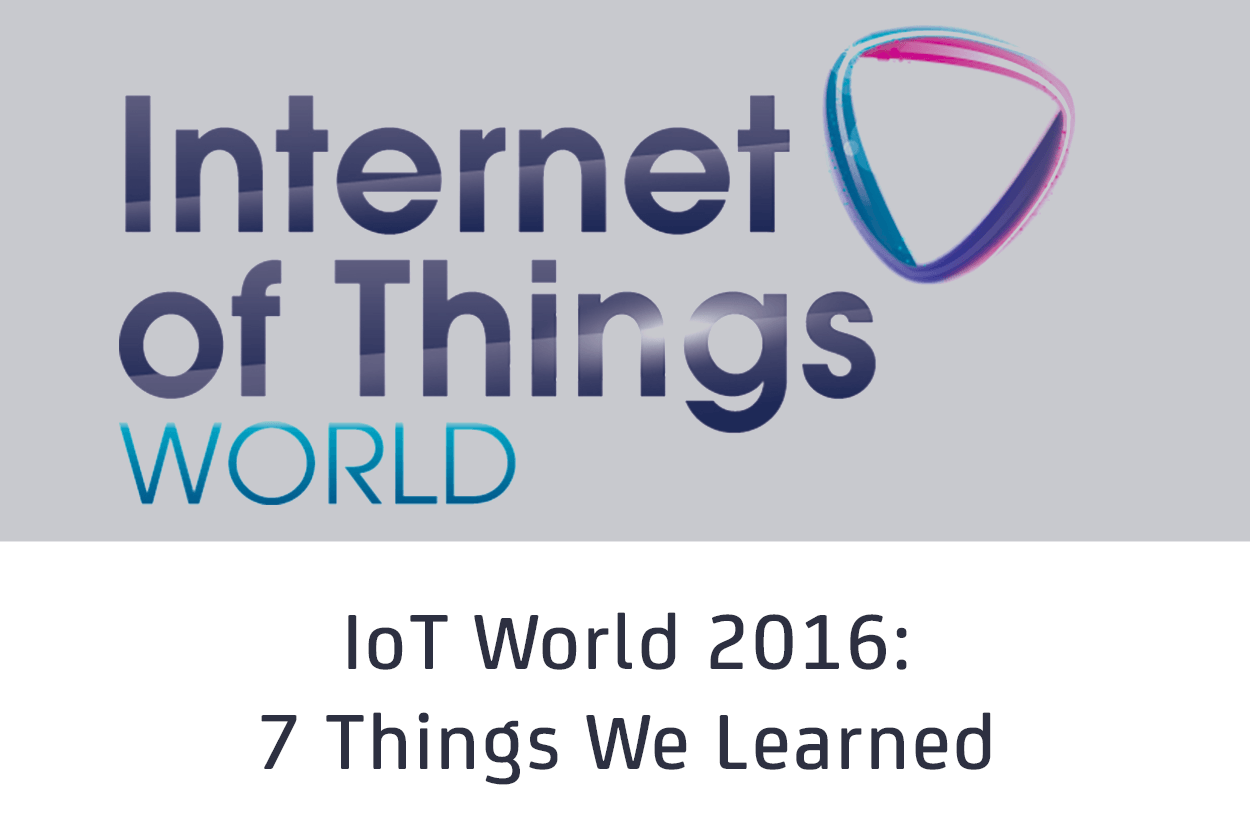 IoT World 2016 teaser