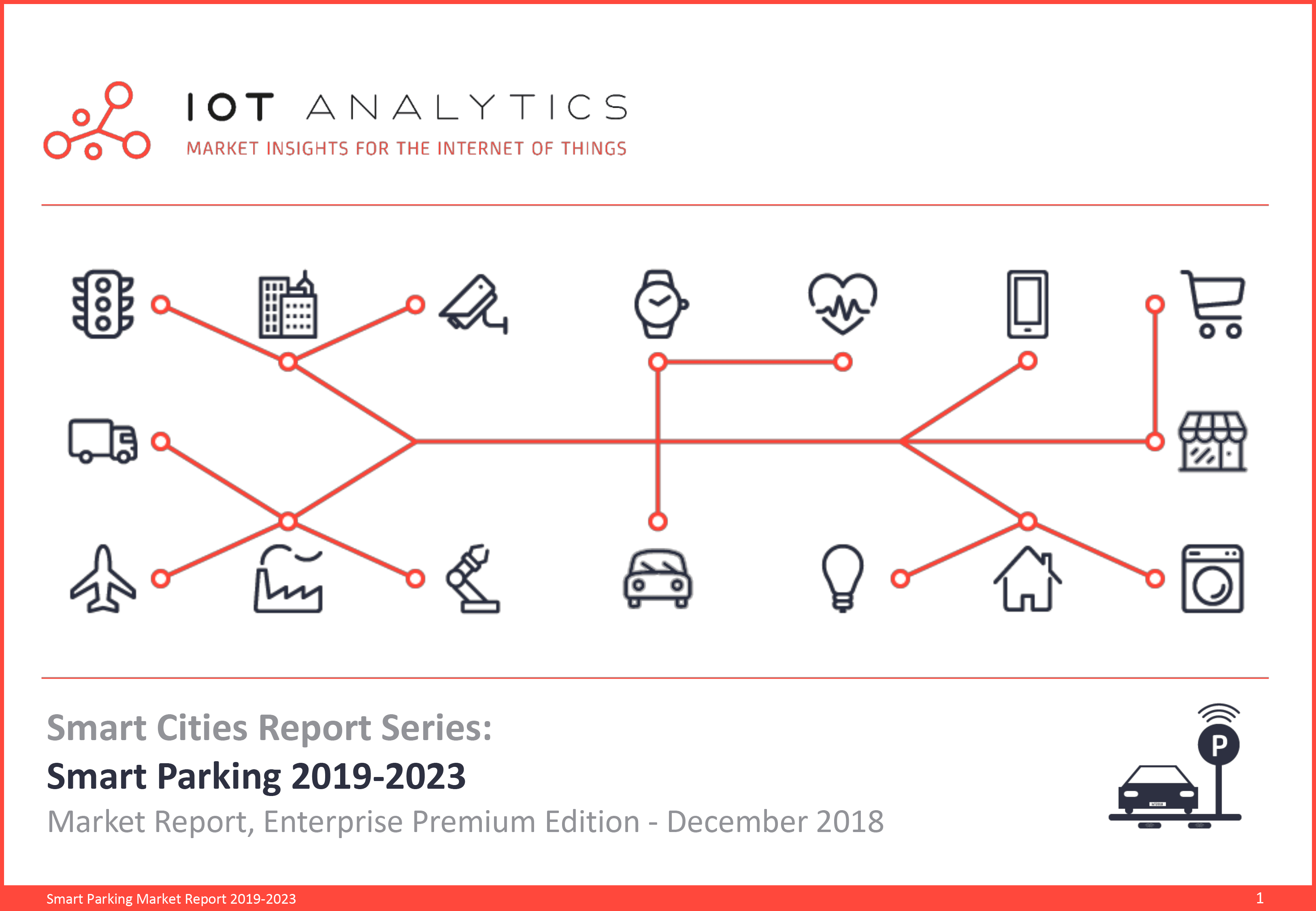 Smart Parking Market Report 2019-2023 - Enterprise Premium Edition - Cover