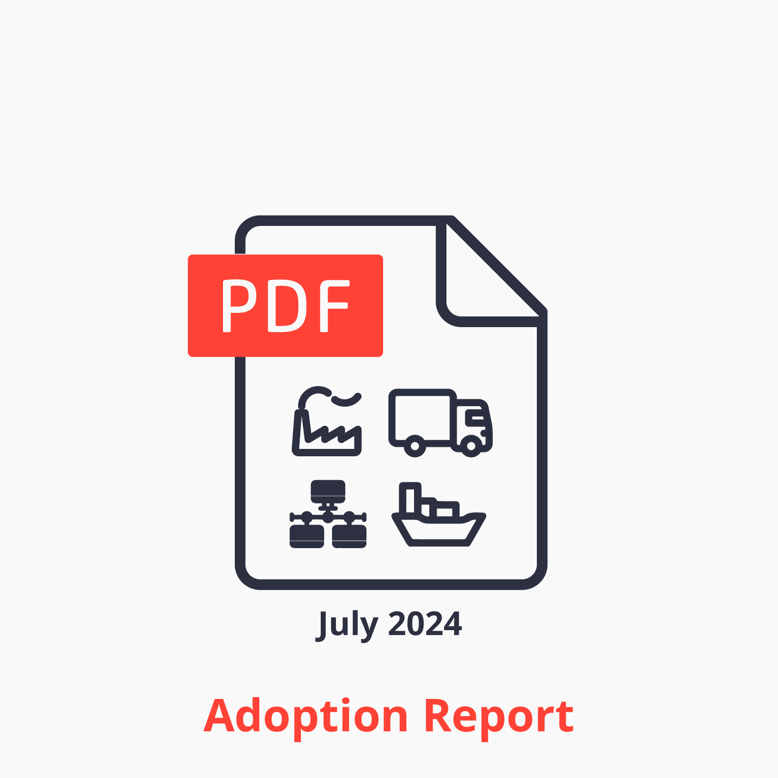 IoT Use Case Adoption Report 2024 – Product Icon IoT Use Case Adoption Report 2024 - Product Icon