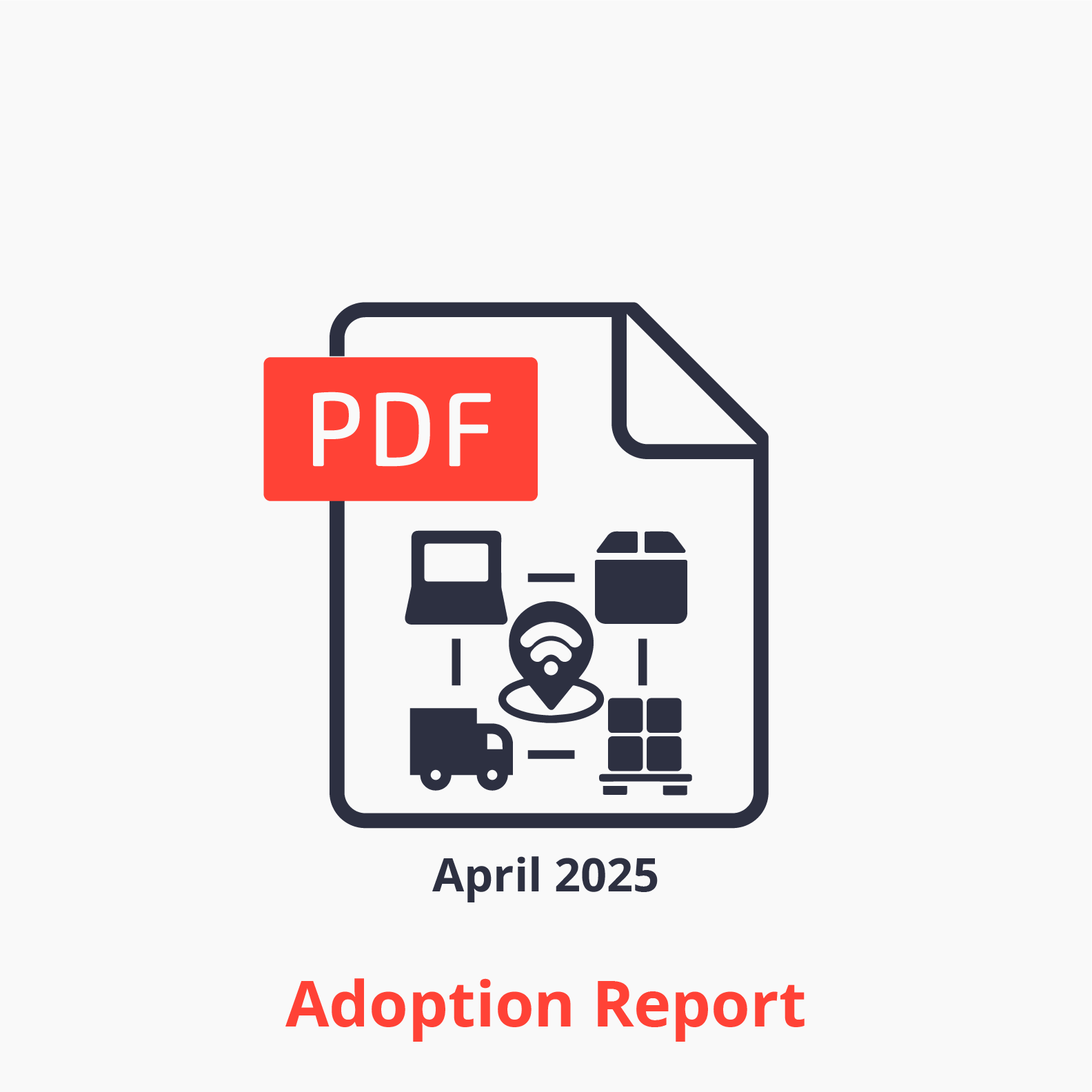 IoT Asset Tracking and Visibility Adoption Report 2025 – Product Icon IoT Asset Tracking and Visibility Adoption Report 2025