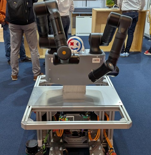 Image of Bosch Rexroth's dual AMMR shown at LogiMAT 2026