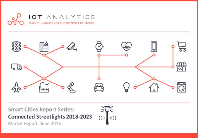Connected Streetlights Report & Smart Cities Market Report 2018-2023 Cover v2
