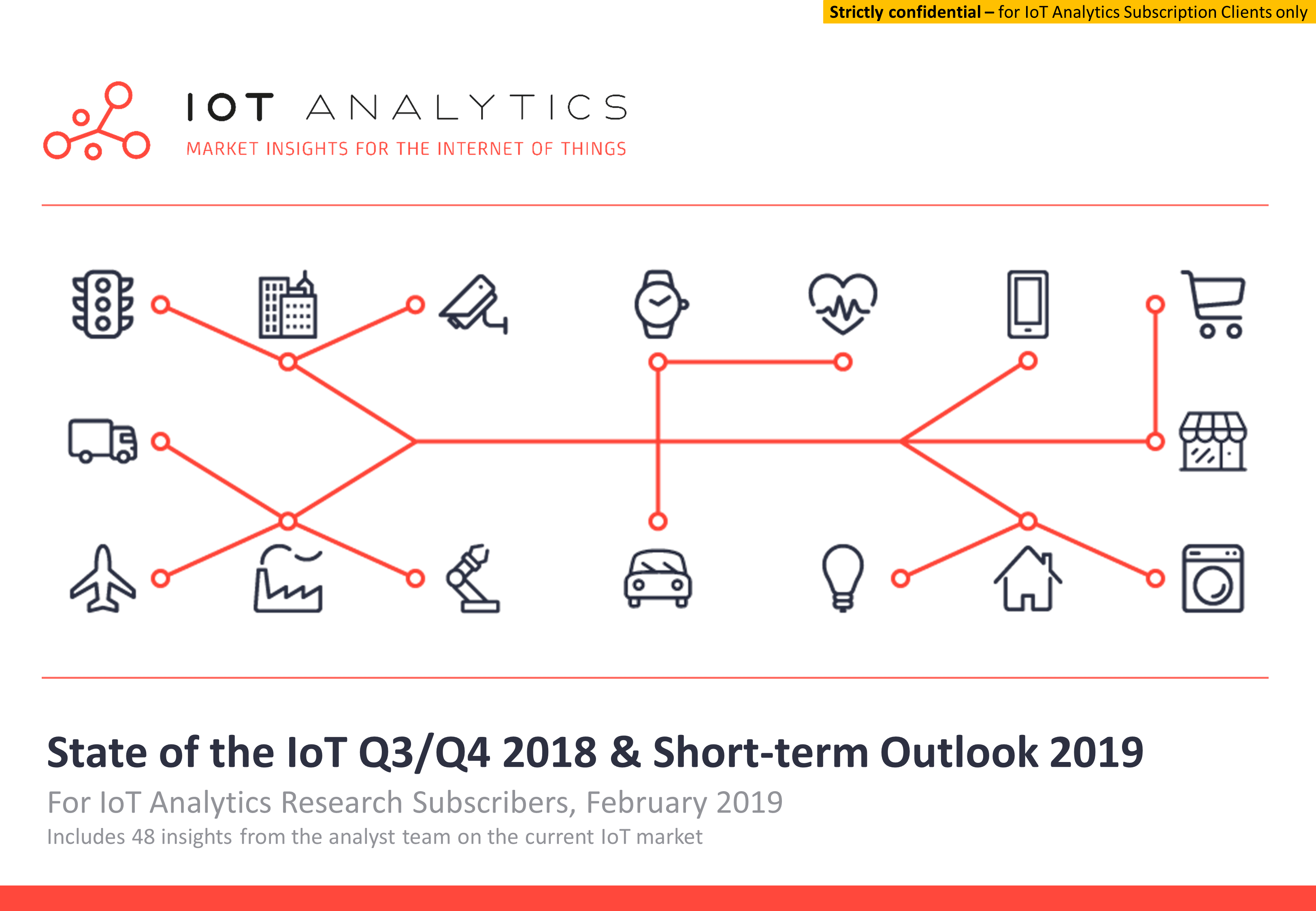 State of the IoT Market 2018 Q3 / Q4 Update Cover