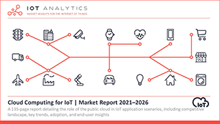 Cloud Computing for IoT Market Report 2021-2026 - Cover thumb