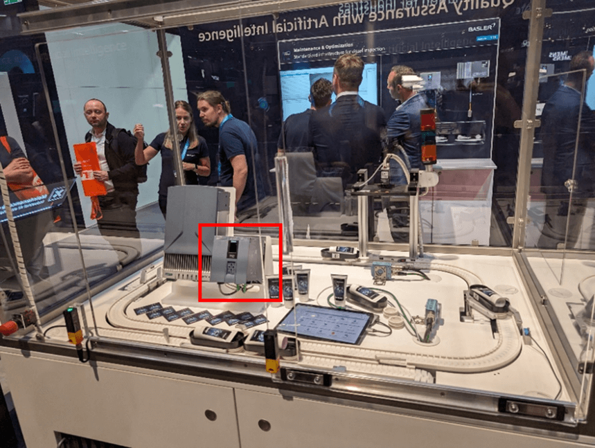 Siemens SIMATIC S7-1500 TM NPU in a Basler machine vision demo